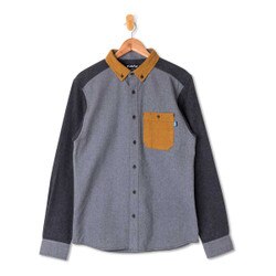 Kavu In The Mix Shirt Men's in Grey Hawk Cove